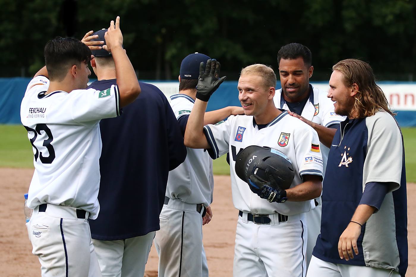 Entschied beide Spiele: Shortstop Philip Schulz. Foto: Kalle Linkert