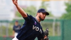 Einer der All-Time Favorits der Heideköpfe-Fans: Auch Martin Dewald kehrte zurück auf den Mound.
Foto: Kalle Linkert