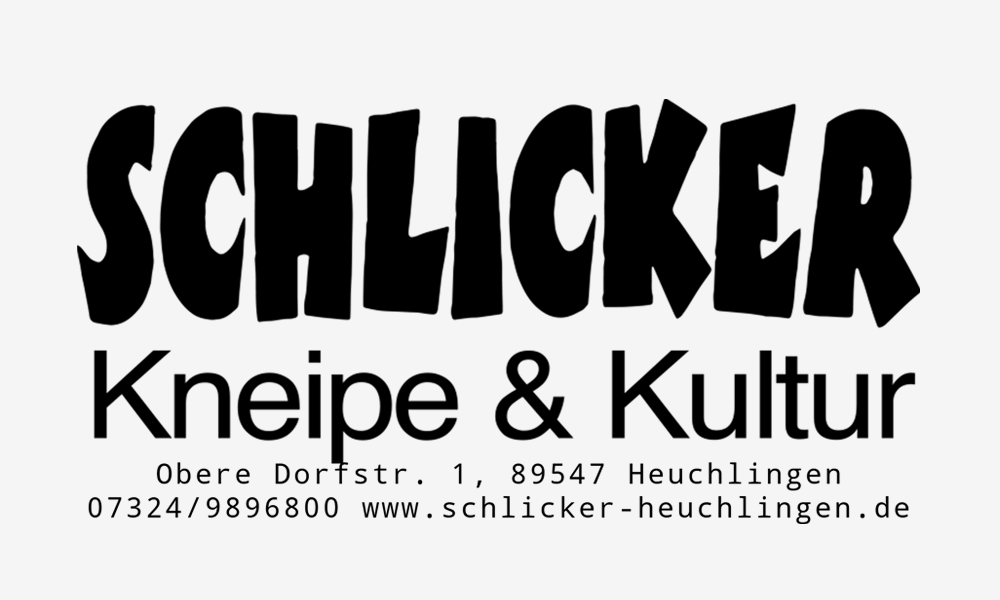 Schlicker Kneipe & Kultur ist Sponsor der Heideköpfe Heidenheim